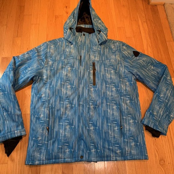 Avalanche Softshell Hooded Ski Jacket Mens Large - Picture 1 of 8